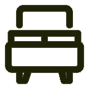 King size bed icon