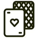 Playing cards icon
