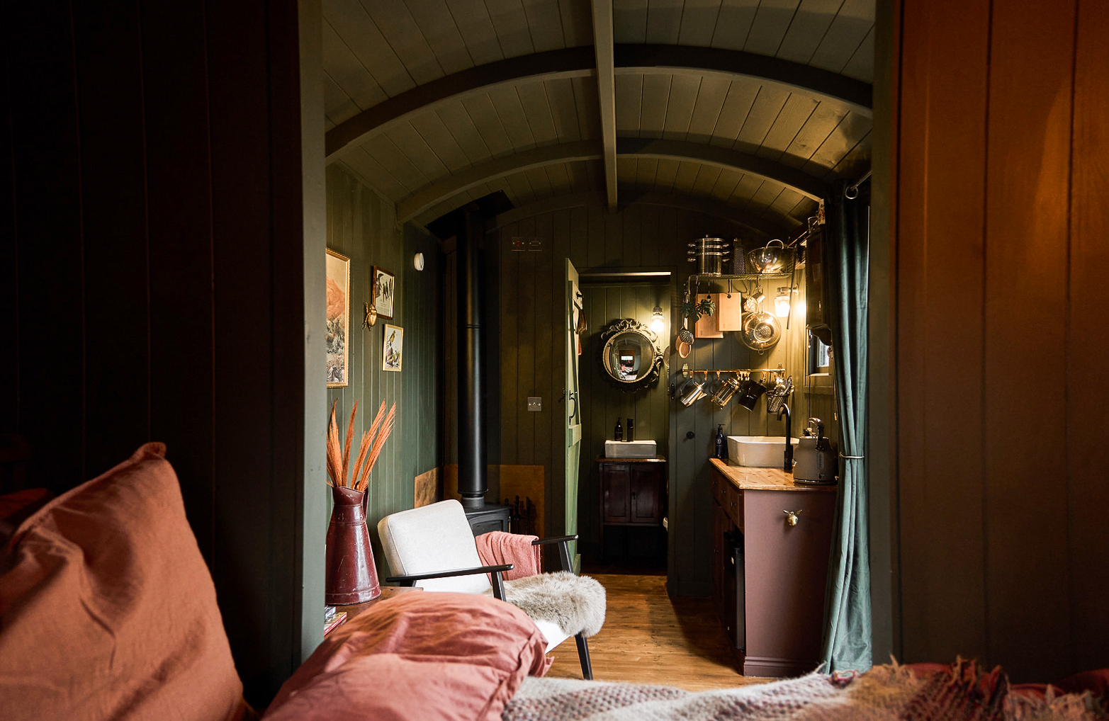 In side of the Shepards Hut