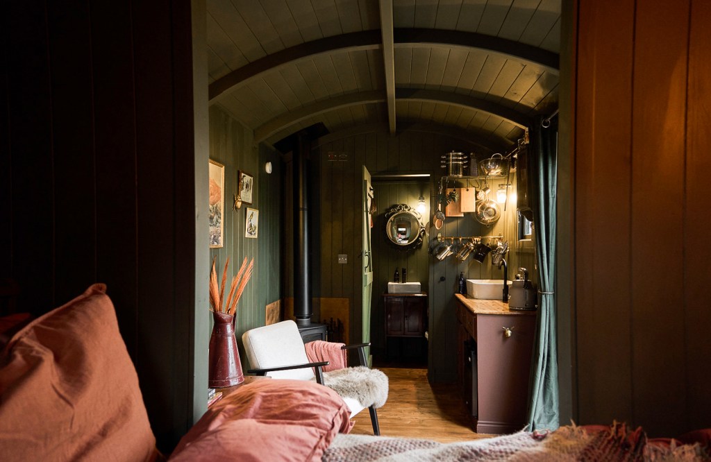 In side of the Shepards Hut